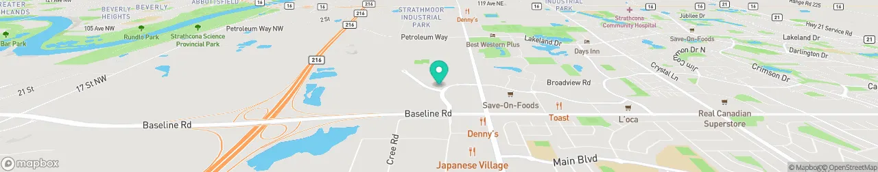 ev charging station on the map