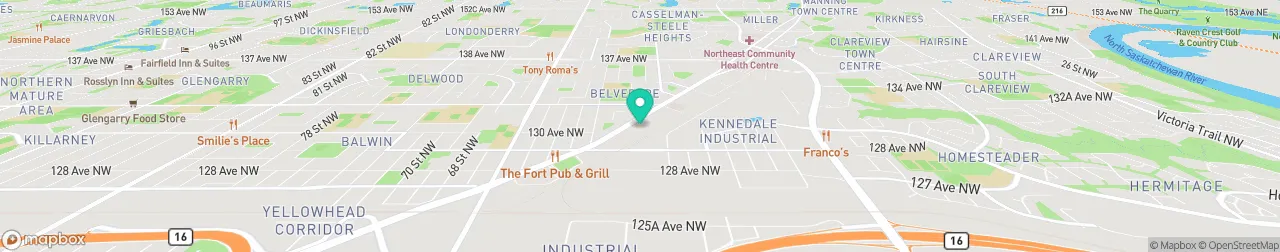 ev charging station on the map