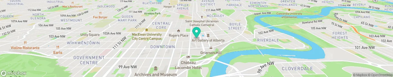 borne de recharge sur la carte