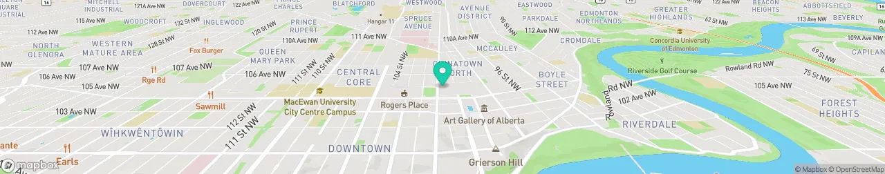 ev charging station on the map