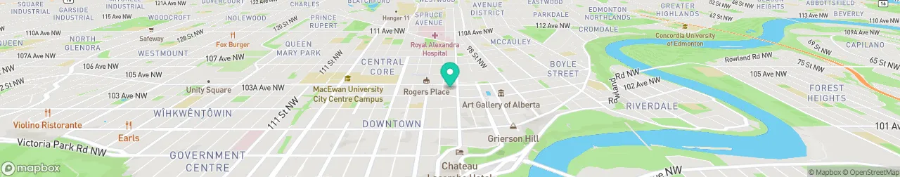 ev charging station on the map