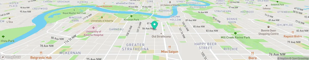 ev charging station on the map