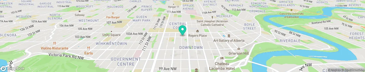 borne de recharge sur la carte