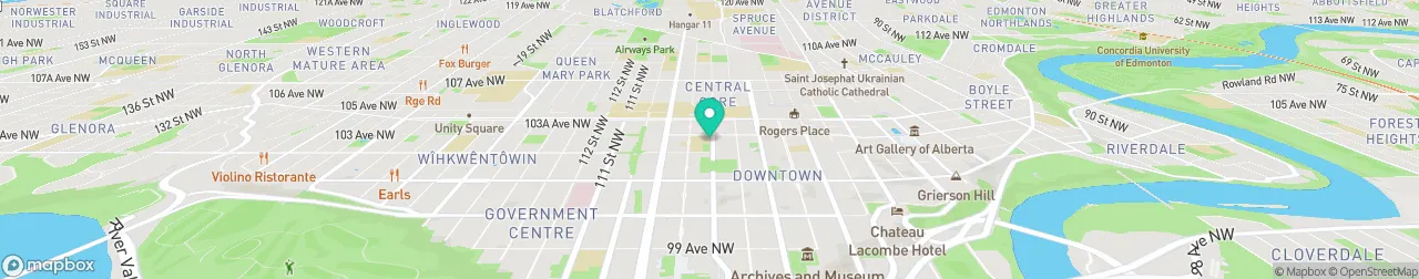 ev charging station on the map