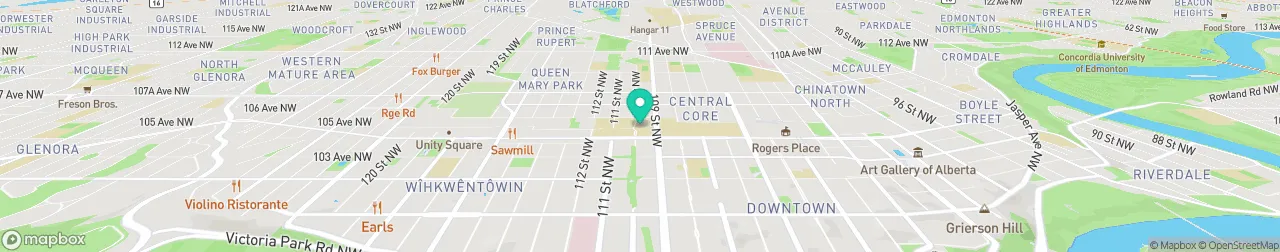 borne de recharge sur la carte