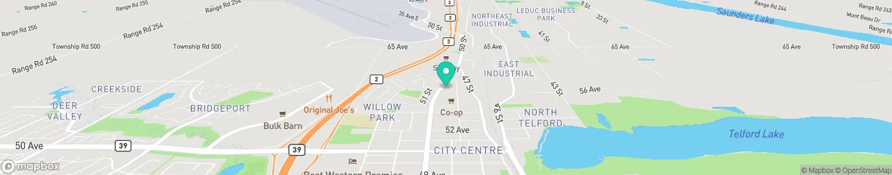 ev charging station on the map