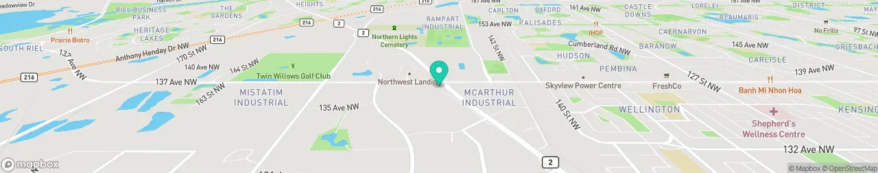 borne de recharge sur la carte