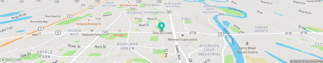 ev charging station on the map