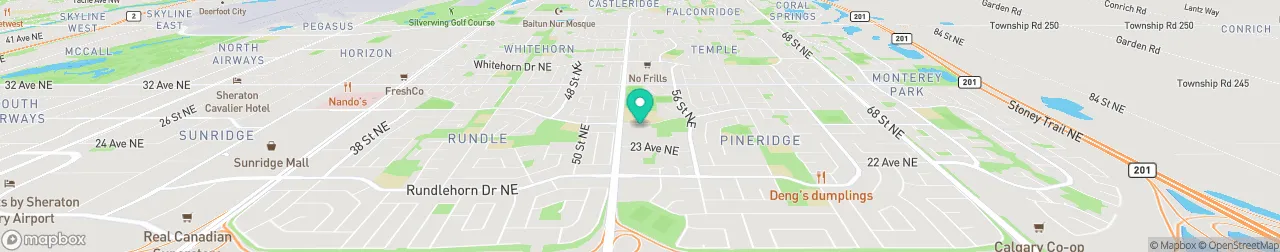 ev charging station on the map