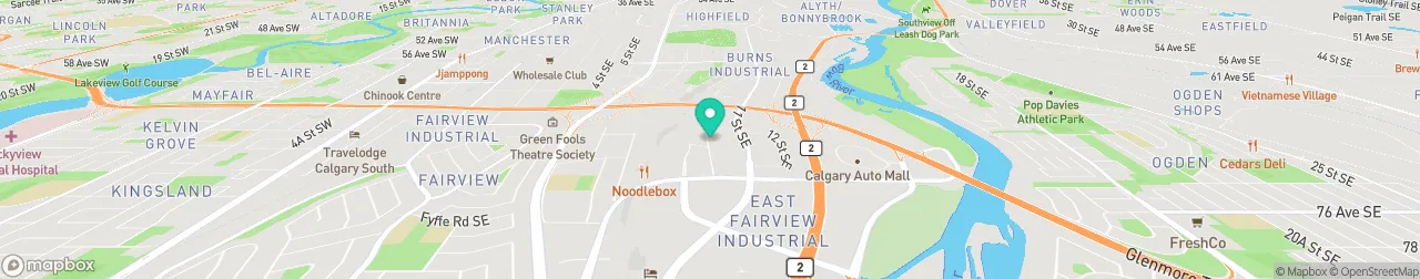 ev charging station on the map