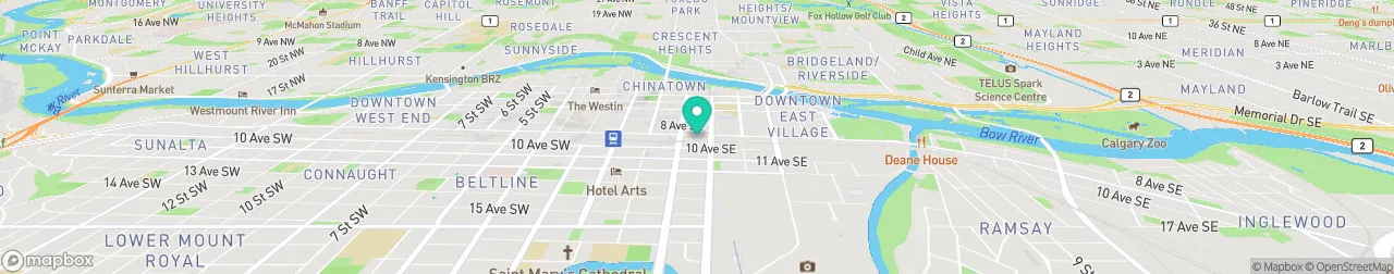 ev charging station on the map