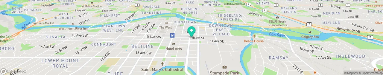 ev charging station on the map