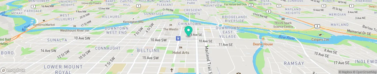 ev charging station on the map