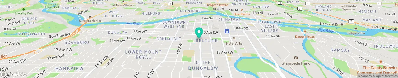 ev charging station on the map