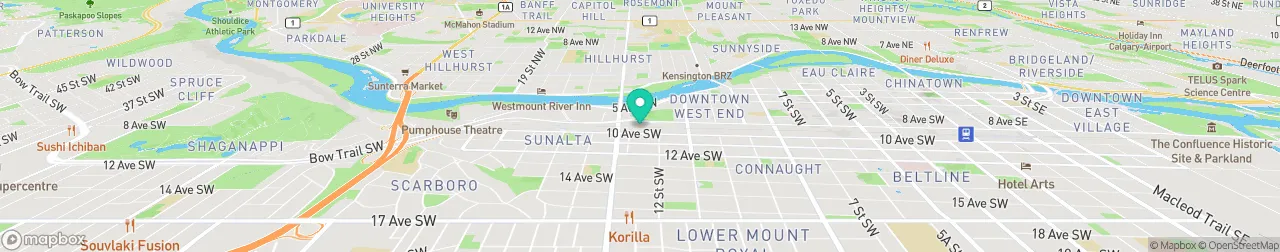 borne de recharge sur la carte