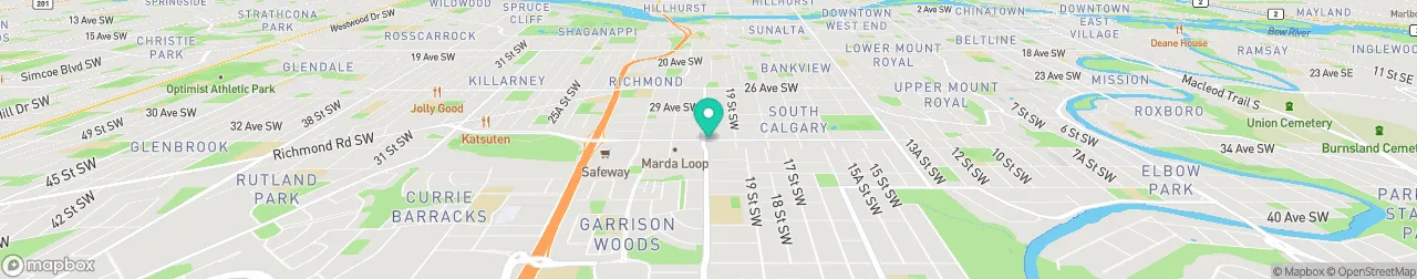 ev charging station on the map