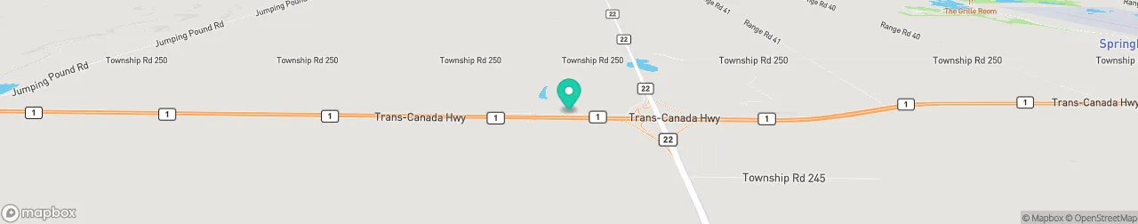 borne de recharge sur la carte