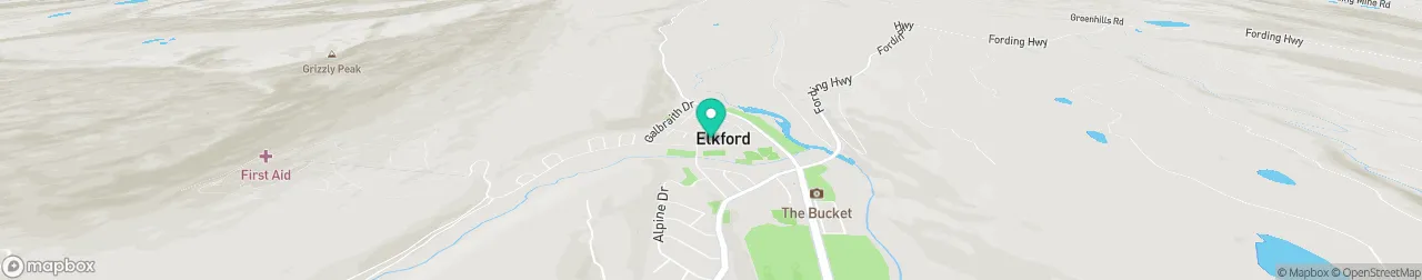 borne de recharge sur la carte