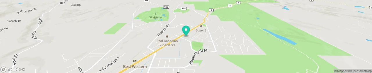 ev charging station on the map