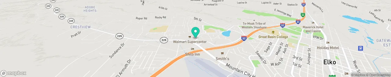 ev charging station on the map