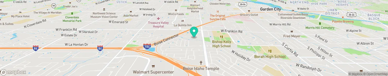 borne de recharge sur la carte