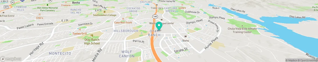 borne de recharge sur la carte