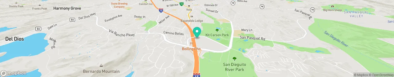 ev charging station on the map