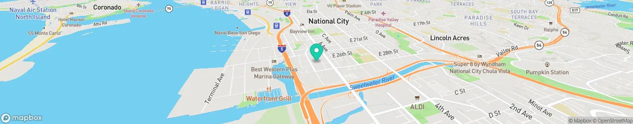 ev charging station on the map