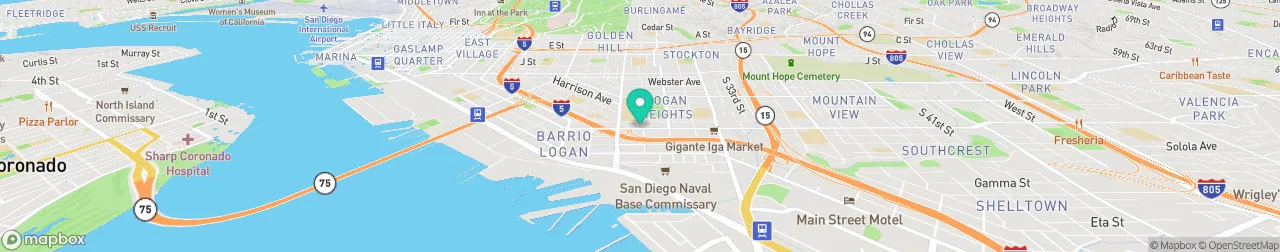 ev charging station on the map