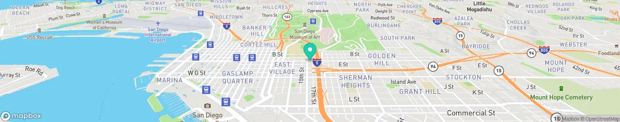 borne de recharge sur la carte