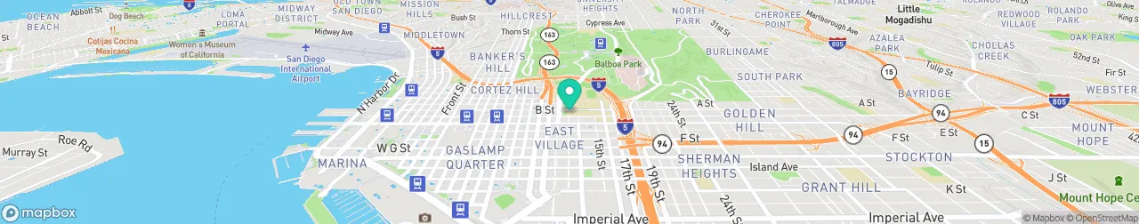 borne de recharge sur la carte