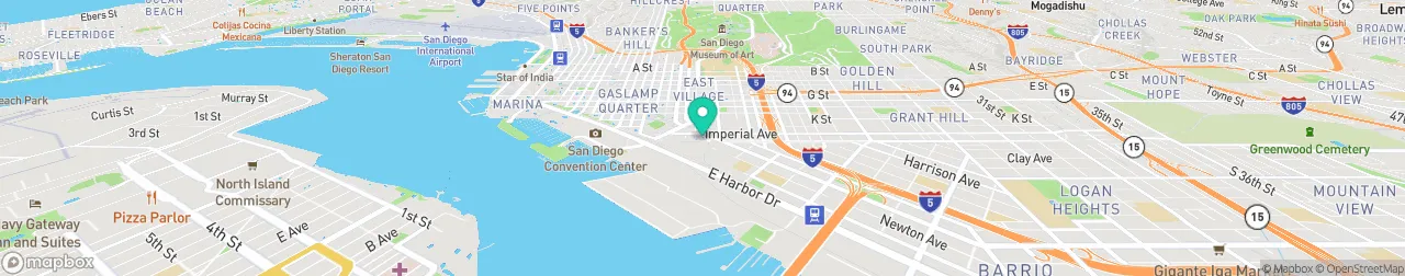 ev charging station on the map