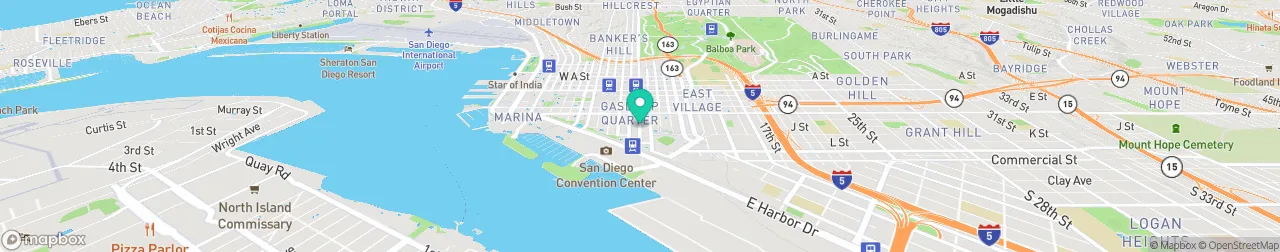 borne de recharge sur la carte