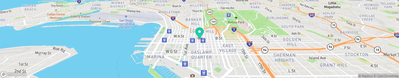 borne de recharge sur la carte