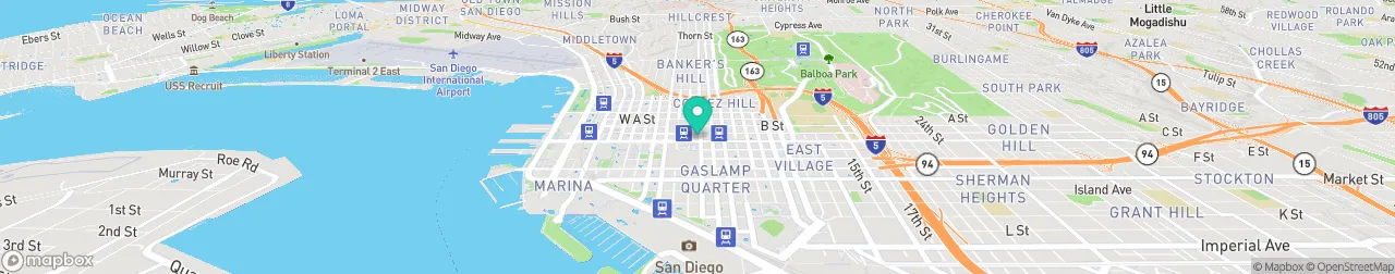 borne de recharge sur la carte