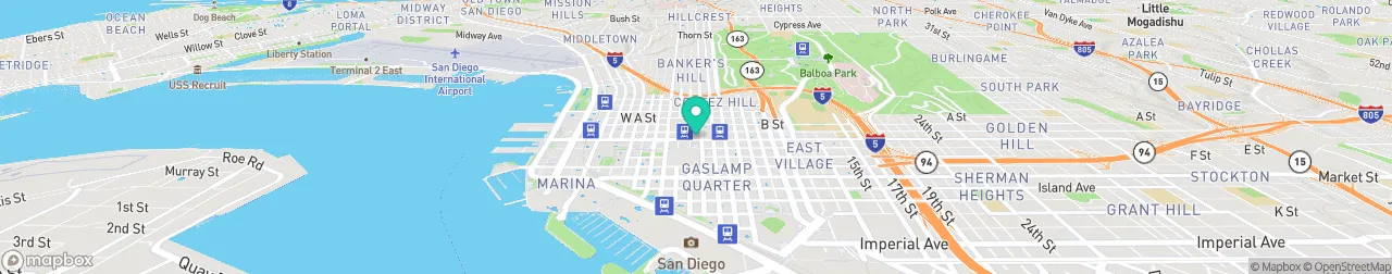 borne de recharge sur la carte