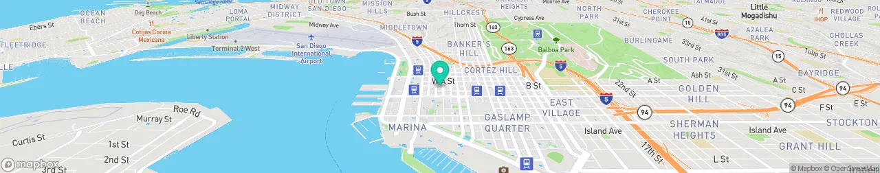 borne de recharge sur la carte