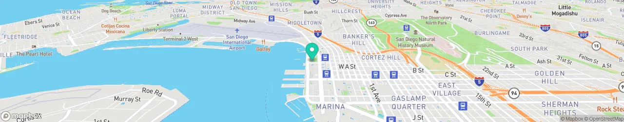 borne de recharge sur la carte