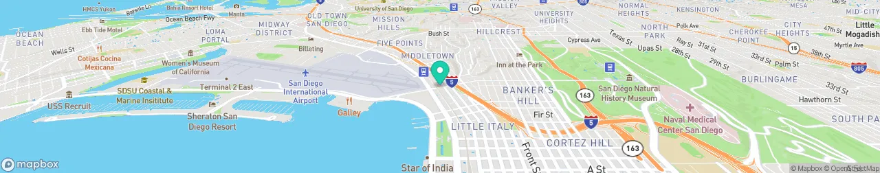 borne de recharge sur la carte