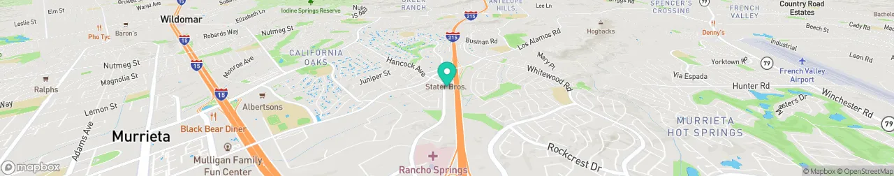 borne de recharge sur la carte