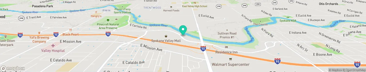 ev charging station on the map