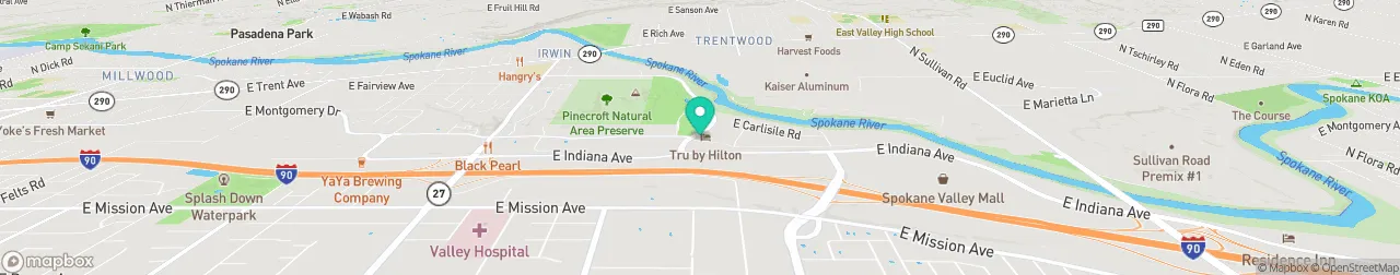 ev charging station on the map