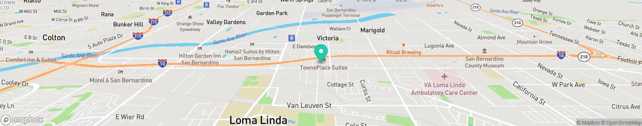 ev charging station on the map