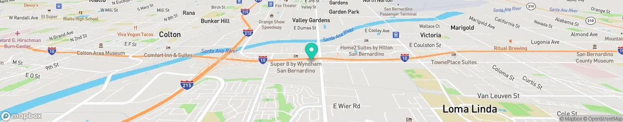 ev charging station on the map