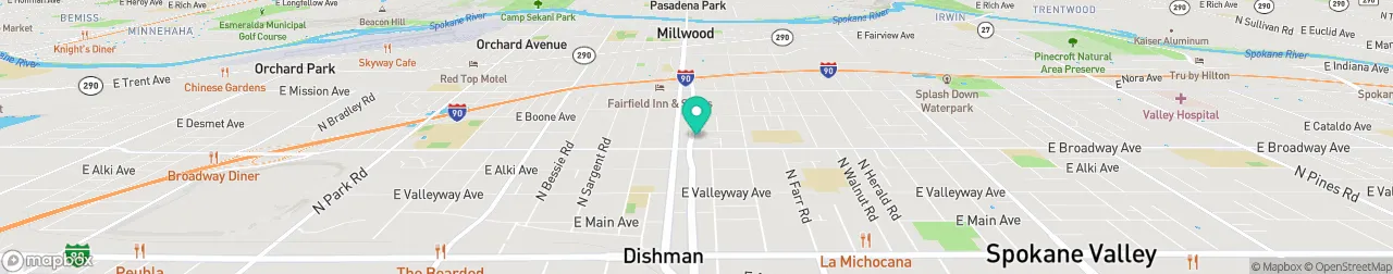 ev charging station on the map