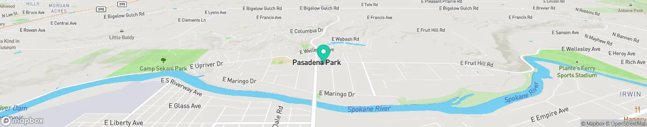 borne de recharge sur la carte