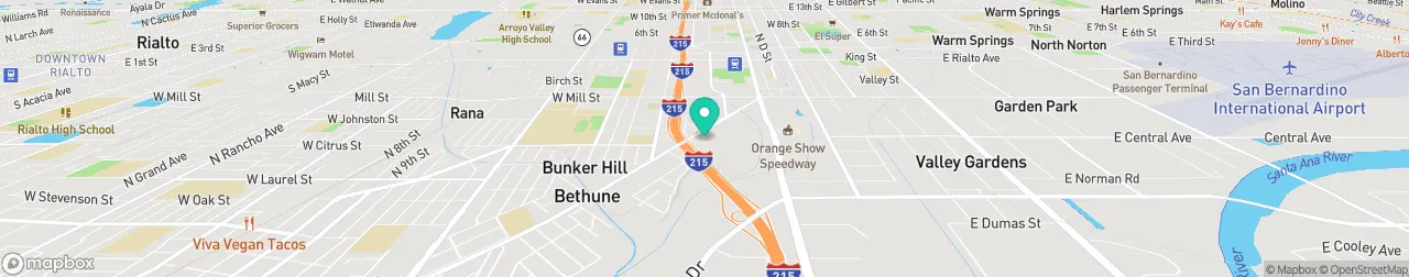 borne de recharge sur la carte