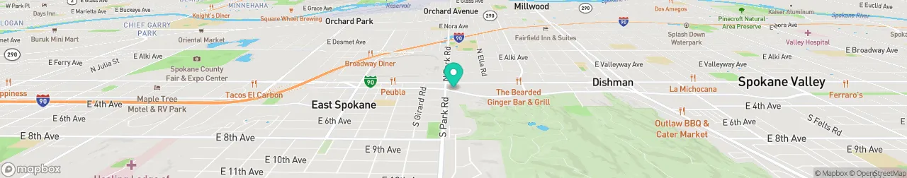 ev charging station on the map