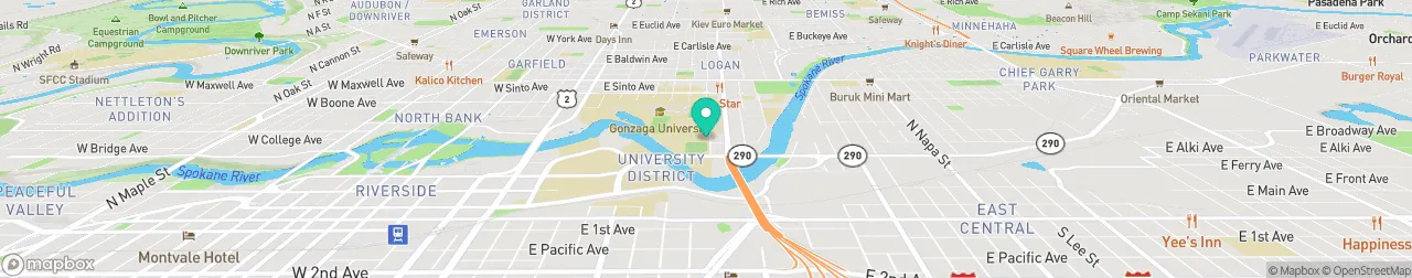 ev charging station on the map