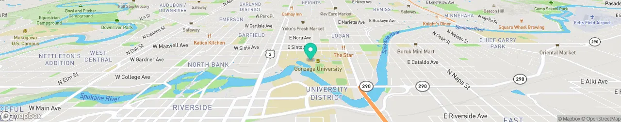 borne de recharge sur la carte